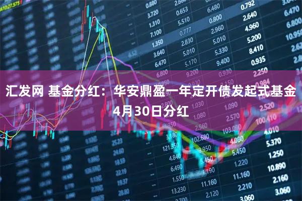 汇发网 基金分红：华安鼎盈一年定开债发起式基金4月30日分红