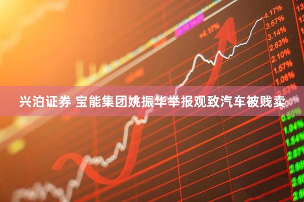 兴泊证券 宝能集团姚振华举报观致汽车被贱卖