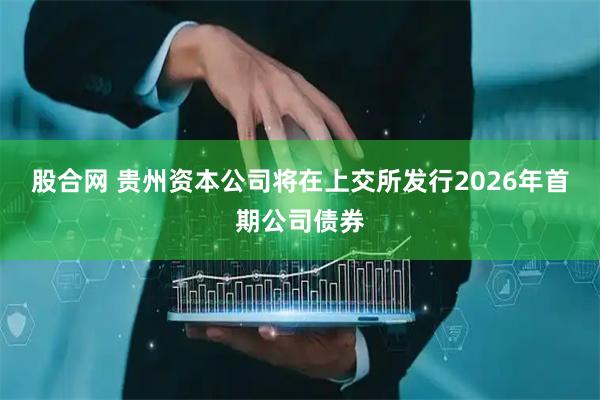 股合网 贵州资本公司将在上交所发行2026年首期公司债券